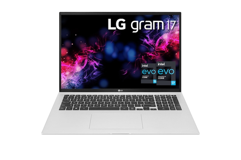 LG 17" Ultraleichtes Notebook mit Intel® Core™ Prozessor der 11. Generation und 80-WH-Akku, 17Z90P-G.AA76G