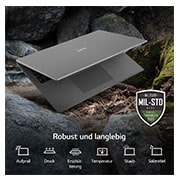 LG 17'' Notebook mit Windows 11 Home | Intel® Core™ i7 Prozessor | 16GB LPDDR5 RAM | 512GB SSD | 80-WH-Akku | 17Z90Q-G.AA76G, 17Z90Q-G.AA76G