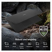 LG 17'' Notebook mit Windows 11 Home | Intel® Core™ i7 Prozessor | 16GB LPDDR5 RAM | 1TB SSD | 80-WH-Akku | 17Z90Q-G.AA78G, 17Z90Q-G.AA78G
