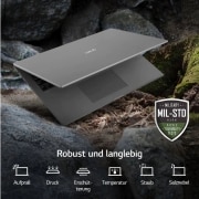 LG 17'' Notebook mit Windows 11 Home | Intel® Core™ i7 Prozessor | 32GB LPDDR4X RAM | 1TB SSD | 80-WH-Akku | 17ZB90Q-G.AD79G, 17ZB90Q-G.AD79G