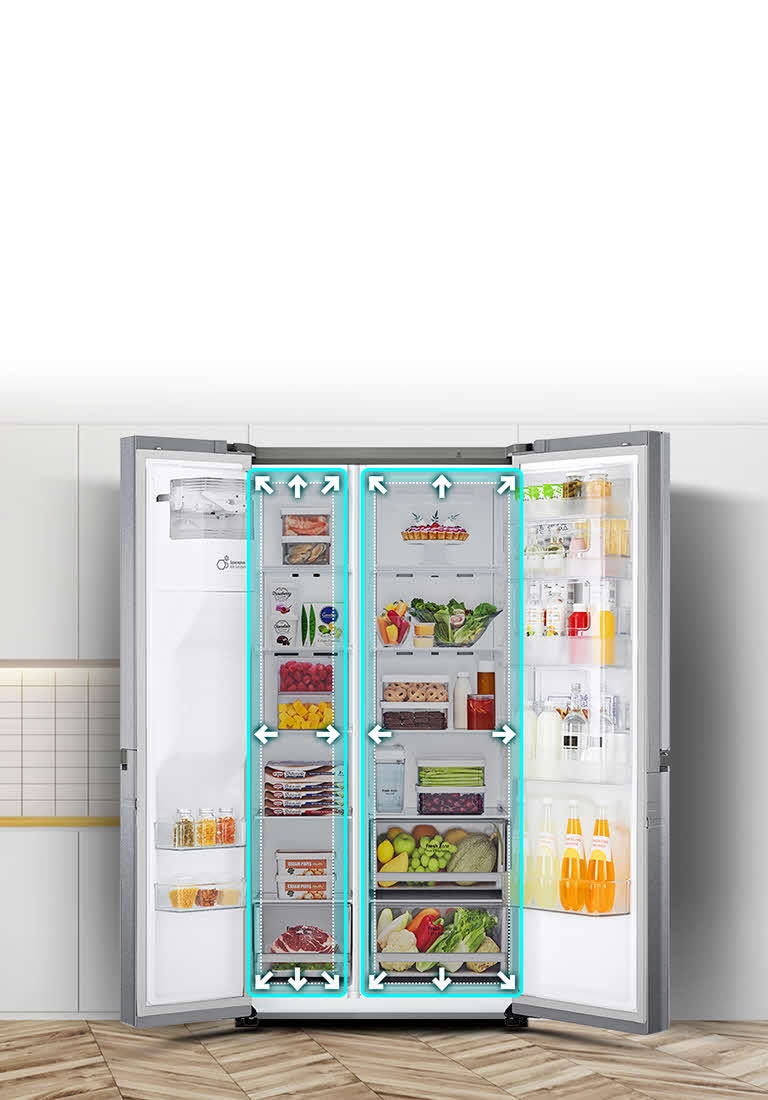 Kühlschrank GSLV91MBAC | LG DE LG Side-by-Side |