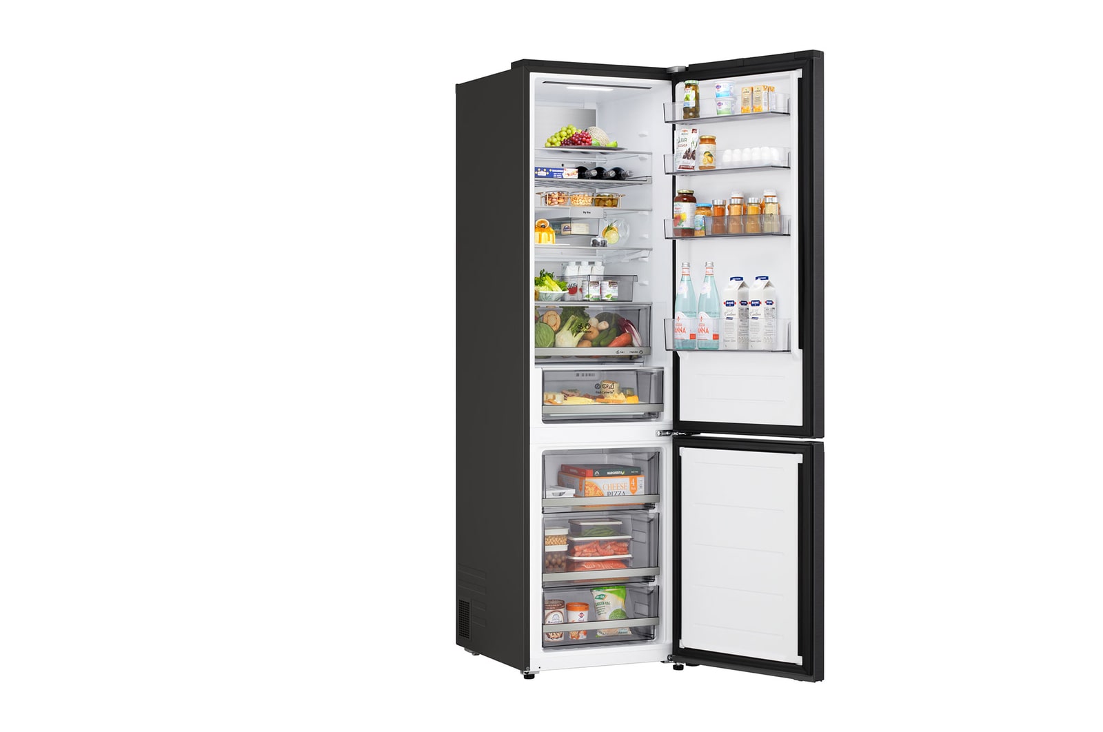 Obere Ansicht des LG Kühl-/Gefrierschranks (GBBS726CPY)