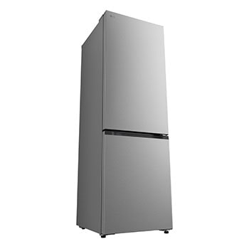 LG bottom freezer (GBBS726CPY) front side view showing exterior design