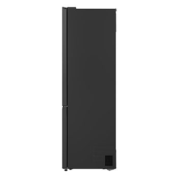 LG bottom freezer (GBBS726CEV) back view showing rear panel