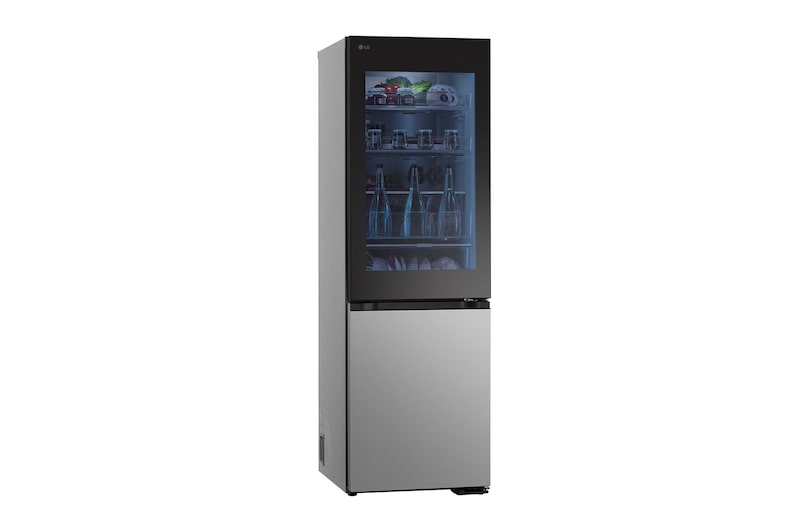 Innenaufnahme des Bottom Freezers von LG
