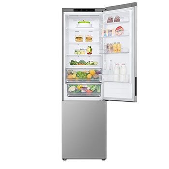 LG Kühl-Gefrierkombination (EEK B, 387L, 203 cm hoch) mit Smart Inverter Compressor® | GBV22NCBPY, GBV22NCBPY