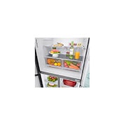 LG Multi-Door mit InstaView Door-in-Door ®  | Eis-, Crushed Ice- und Wasserspender | 508 Liter Kapazität | Energieeffizienzklasse F | Festwasseranschluss | Matte Black Stainless | GMX844MCKV, GMX844MCKV