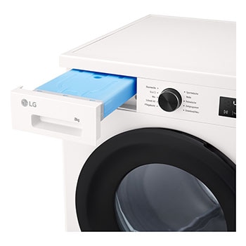 LG Trockner Essence White (EEK C, 8 kg) mit Wärmepumpentechnologie & selbstreinigendem Kondensator I RT80B3C, RT80B3C