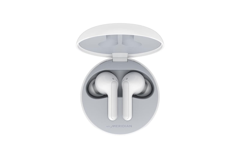 LG TONE Free FN4 | weiß | Wireless Earbuds mit MERIDIAN-Sound, HBS-FN4 White