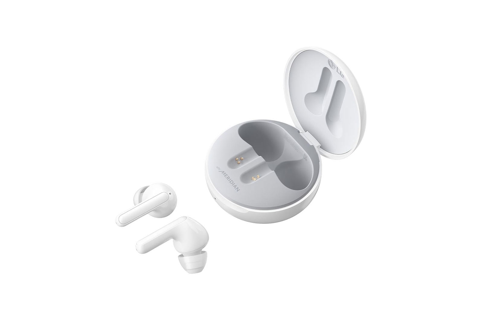 LG TONE Free FN6 | weiß | Wireless Earbuds mit MERIDIAN-Sound, HBS-FN6 White