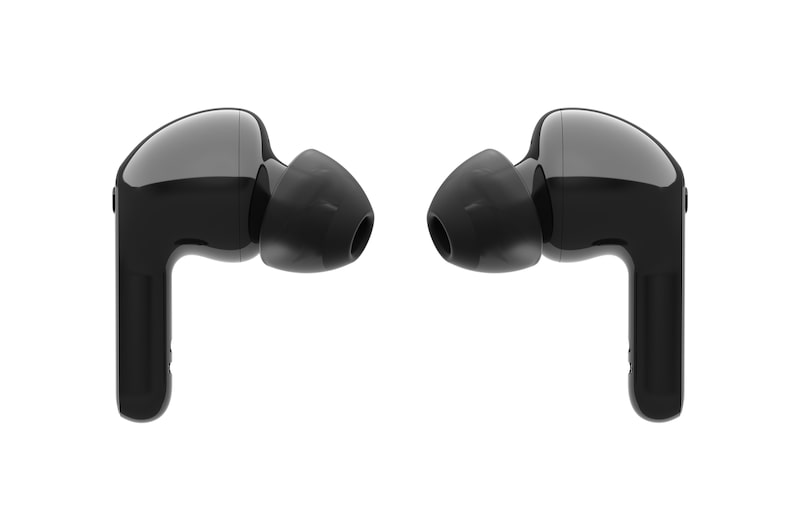 LG TONE Free FN7 | schwarz | Wireless Earbuds mit MERIDIAN-Sound und ANC, HBS-FN7 Black