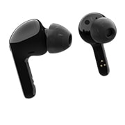 LG TONE Free FN7 | schwarz | Wireless Earbuds mit MERIDIAN-Sound und ANC, HBS-FN7 Black