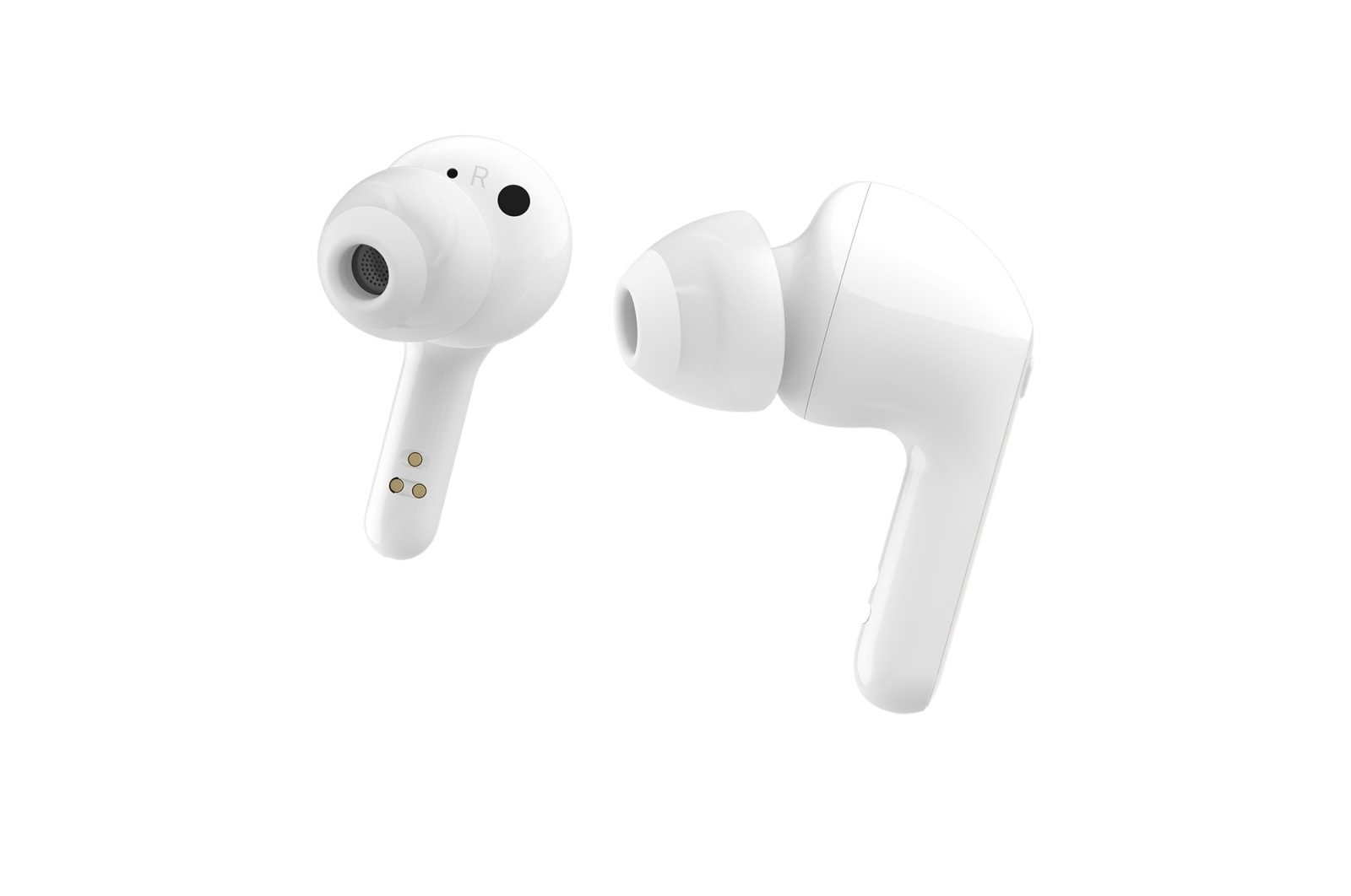 LG TONE Free FN7 | weiß | Wireless Earbuds mit MERIDIAN-Sound und ANC, HBS-FN7 White