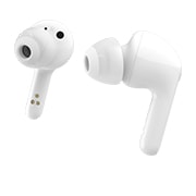 LG TONE Free FN7 | weiß | Wireless Earbuds mit MERIDIAN-Sound und ANC, HBS-FN7 White