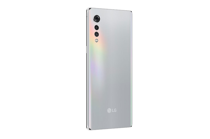 LG VELVET, VELVET Aurora Silber