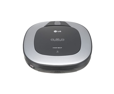 LG HomBot Square im effizienten quadratischen Design mit Kamera-System für eine intelligente und komfortable Reinigung., VR34408LV