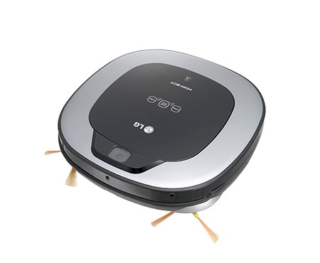 LG HomBot Square im effizienten quadratischen Design mit Kamera-System für eine intelligente und komfortable Reinigung., VR34408LV