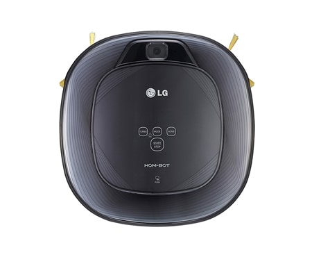 LG HomBot Square im effizienten quadratischen Design mit Dual-Kamera-System für eine intelligente und komfortable Reinigung., VR6270LVMB