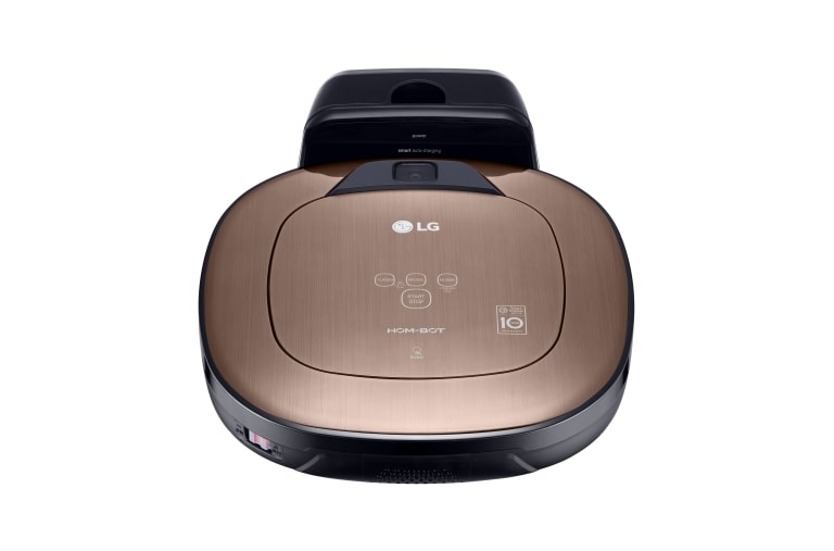 LG HomBot Square mit Dual-Eye 2.0 für eine intelligente und komfortable Reinigung, VRD830MGPCM