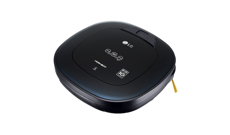 LG HomBot Square im effizienten quadratischen Design mit Kamera-System für eine intelligente und komfortable Reinigung, VRE610BKC