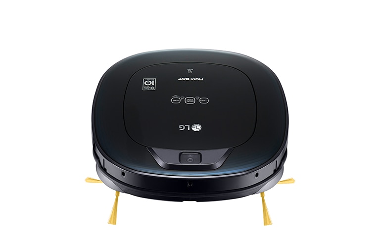 LG HomBot Square im effizienten quadratischen Design mit Kamera-System für eine intelligente und komfortable Reinigung, VRE610BKC
