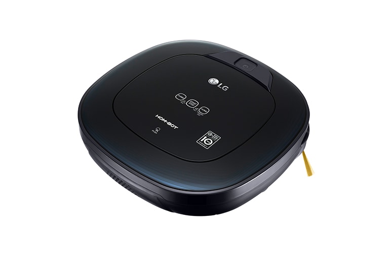 LG HomBot Square im effizienten quadratischen Design mit Kamera-System für eine intelligente und komfortable Reinigung, VRE610BKC