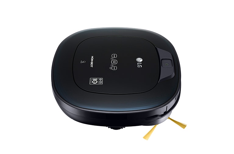 LG HomBot Square im effizienten quadratischen Design mit Kamera-System für eine intelligente und komfortable Reinigung, VRE610BKC
