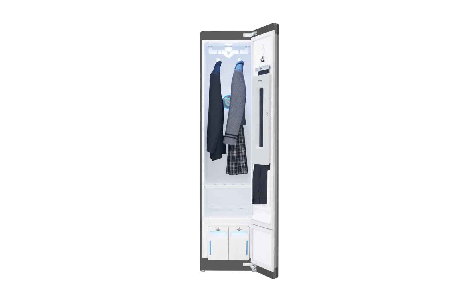 LG Styler Dampfschrank (5,2 kg, 185 cm hoch) mit Spiegelfront | S3MFC, S3MFC