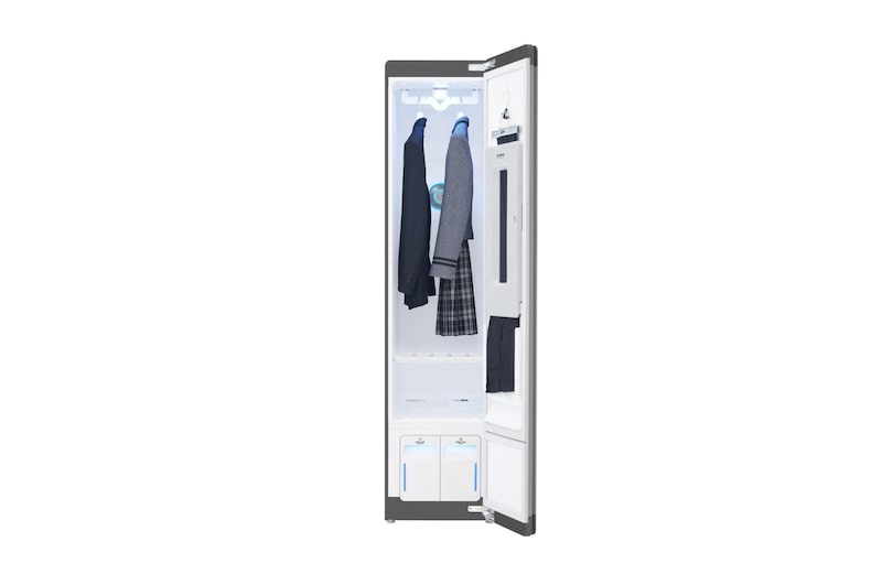 LG Styler Dampfschrank (5,2 kg, 185 cm hoch) mit Spiegelfront | S3MFC, S3MFC