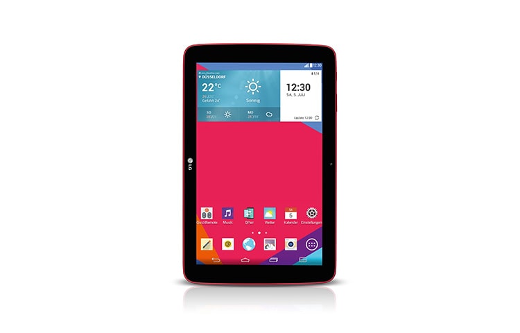 LG 10-Zoll-Tablet mit 1,2-GHz-Quad-Core-Prozessor, IPS-Display, 8.000-mAh-Akku und QPair 2.0, G Pad 10.1