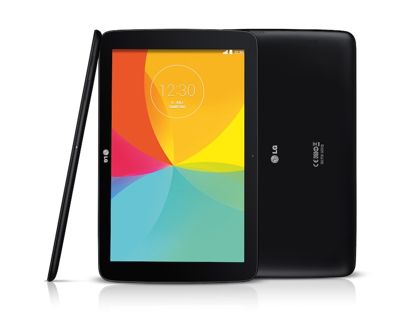 LG 10-Zoll-Tablet mit 1,2-GHz-Quad-Core-Prozessor, IPS-Display, 8.000-mAh-Akku und QPair 2.0, G Pad 10.1
