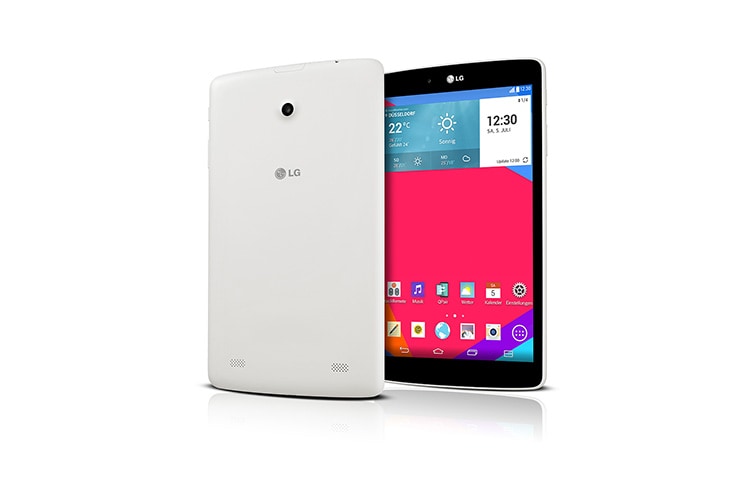LG Tablet mit 1,2-GHz-Quad-Core-Prozessor, IPS-Display, 4G LTE und QPair 2.0, G Pad 8.0 LTE