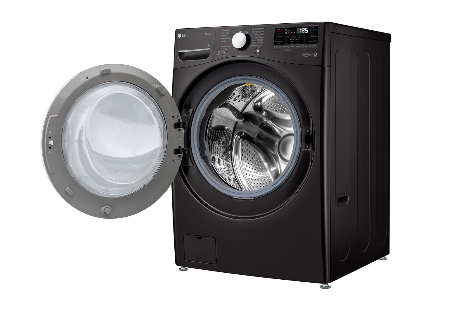 right side view with open door