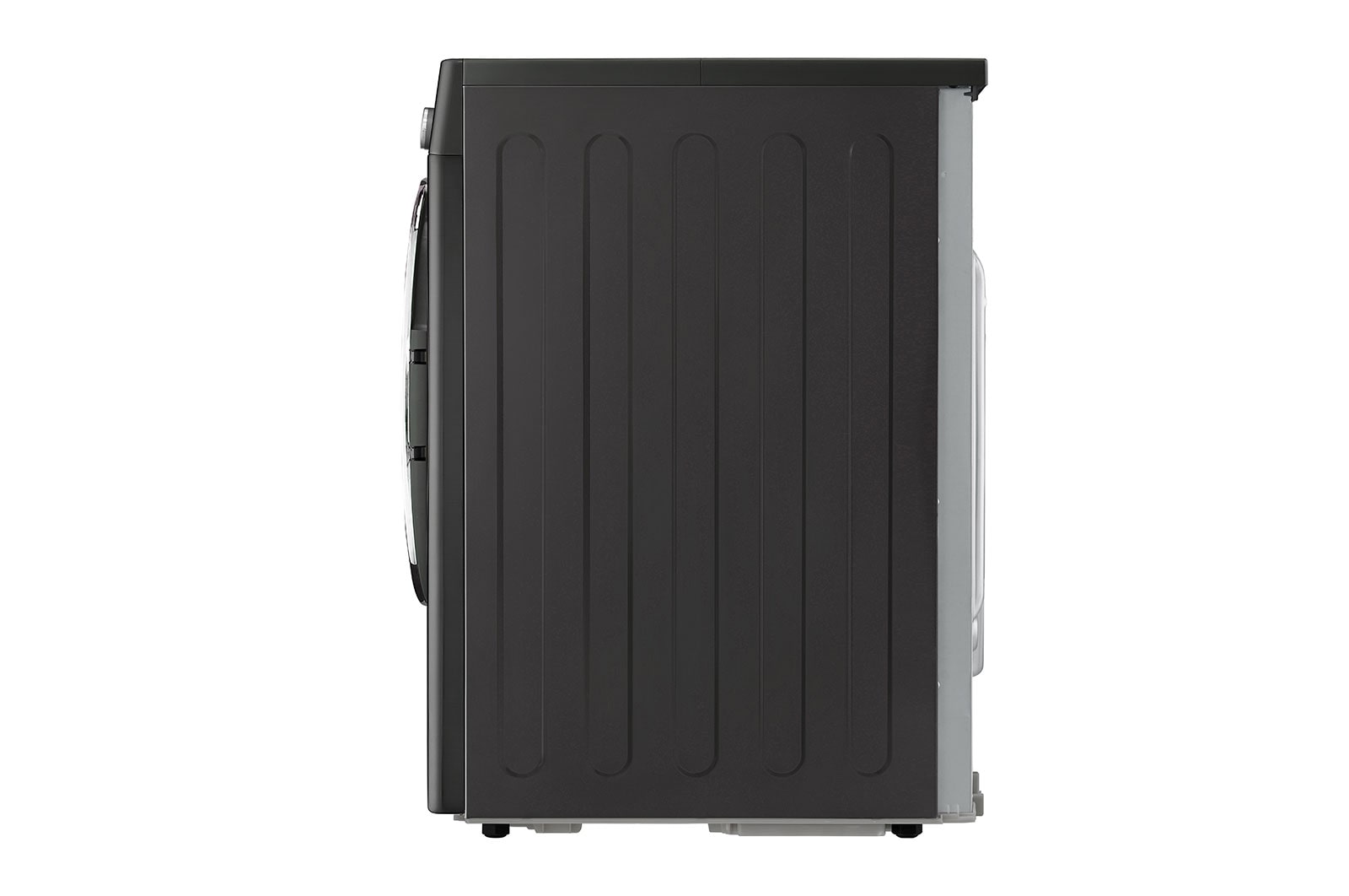 LG Trockner Schwarz (8 kg, EEK A+++) mit Dual Inverter Wärmepumpentechnologie & selbstreinigendem Kondensator I RT80V9B, RT80V9B