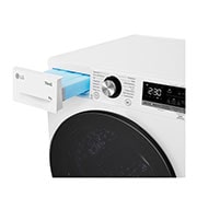 LG Trockner Weiß (A+++, 8 kg) mit Dual Inverter Wärmepumpentechnologie & selbstreinigendem Kondensator I RT80V9W, RT80V9W