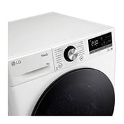 LG Trockner Weiß (A+++, 8 kg) mit Dual Inverter Wärmepumpentechnologie & selbstreinigendem Kondensator I RT80V9W, RT80V9W