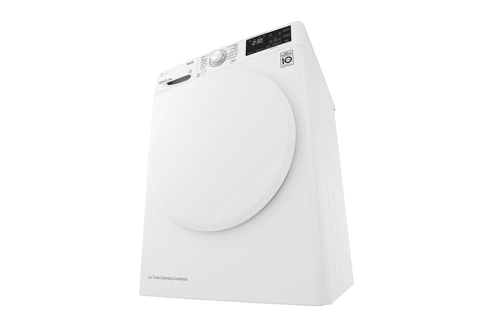 LG Trockner | Energieeffizienzklasse* A+++ | mit Dual Inverter Wärmepumpentechnologie und autoreinigendem Kondensator bis zu 8 kg Fassungsvermögen, RT8DIHP