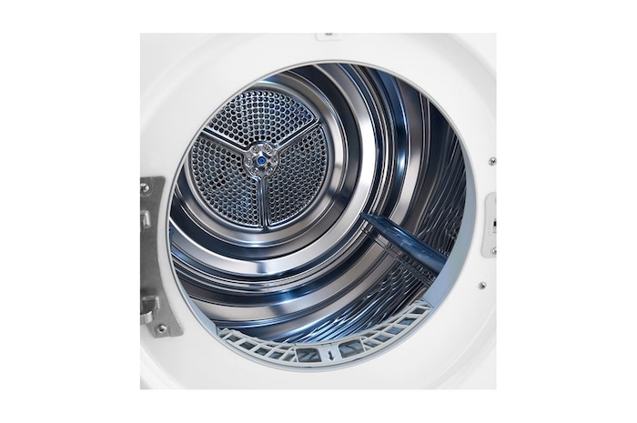 LG Trockner Weiß (EEK C, 9 kg) mit Dual Inverter Wärmepumpentechnologie & selbstreinigendem Kondensator I RT90V9W, RT90V9W