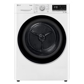 Trockner Weiß (C, 9 kg) mit Dual Inverter Wärmepumpentechnologie & selbstreinigendem Kondensator I V9R09TC