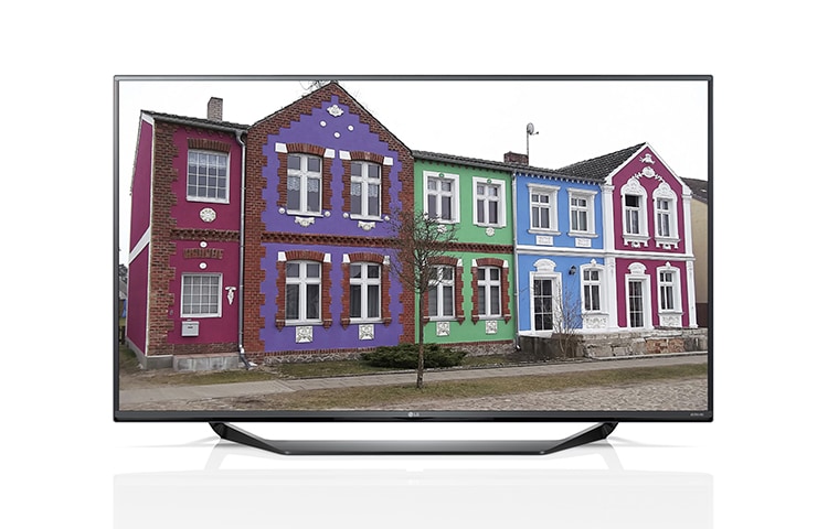 LG Smart TV mit 164 cm (65 Zoll) Bildschirmdiagonale, Ultra HD-Auflösung, 4K-IPS-Panel und Ultra Slim Design , 65UF675V