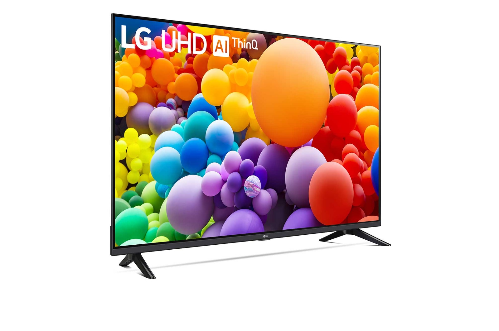 Rückansicht des LG UHD TV, UT80