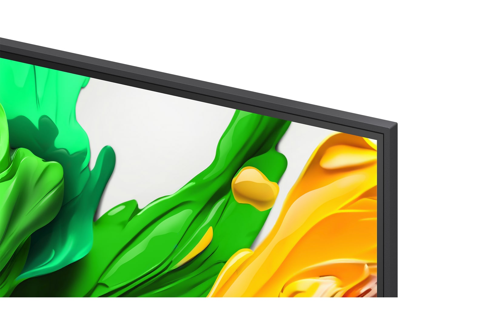 Papagei auf einem Ast in lebendigen Farben. Der Titel beschreibt, wie LG Al Picture Pro die Auflösung, Helligkeit, Tiefe und Klarheit der Szene eindrucksvoll verbessert hat.