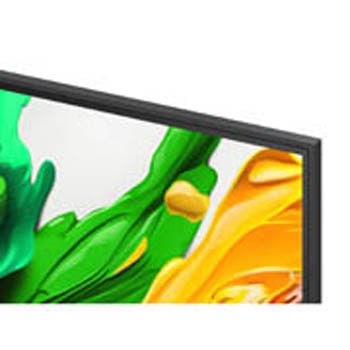 Papagei auf einem Ast in lebendigen Farben. Der Titel beschreibt, wie LG Al Picture Pro die Auflösung, Helligkeit, Tiefe und Klarheit der Szene eindrucksvoll verbessert hat.