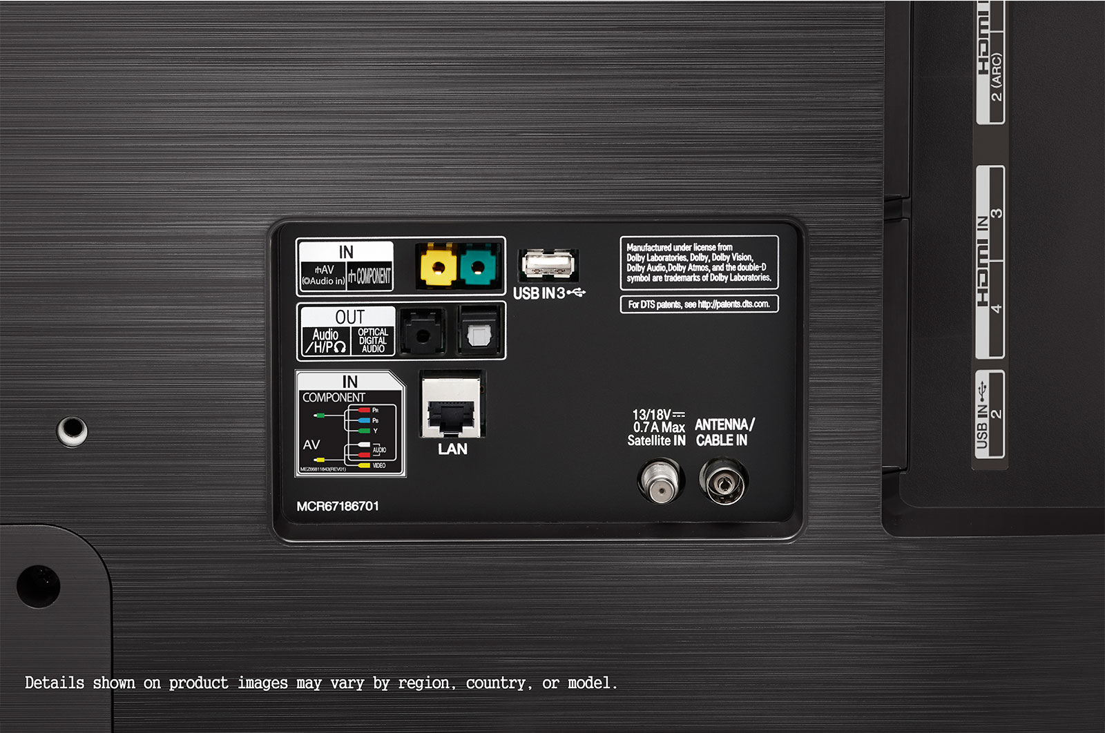 LG 49" NanoCell 4K TV - Energieeffizienzklasse A+ (Spektrum: A+++ bis D), 49SM90007LA