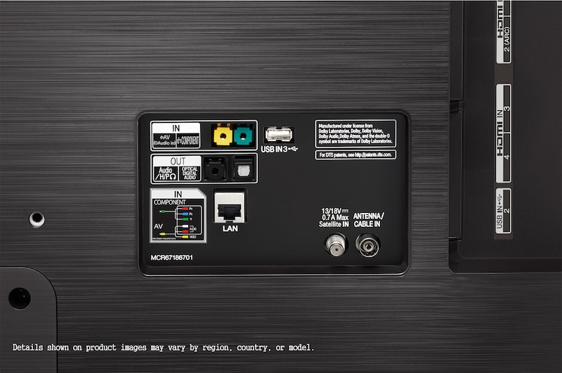 LG 49" NanoCell 4K TV - Energieeffizienzklasse A+ (Spektrum: A+++ bis D), 49SM90007LA