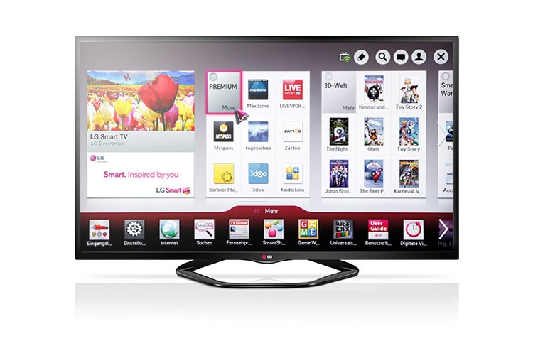 LG Smart TV mit 107 cm (42 Zoll) Bildschirmdiagonale, 16:9-Format und WLAN-Unterstützung , 42LN5758