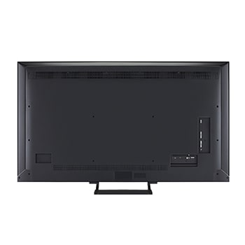 Rückansicht des LG QNED evo TV