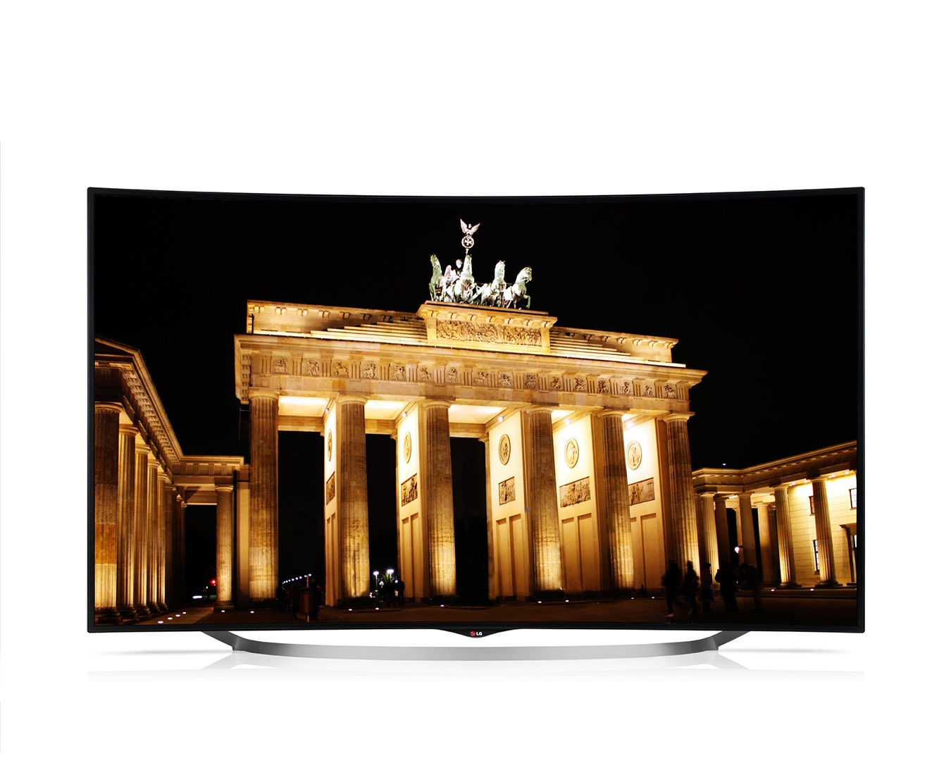 LG Ultra HD-TV mit 164 cm (65 Zoll) Bildschirmdiagonale, Curved Screen, 4K-IPS-Panel, Smart+ TV und Magic Remote , 65UC970V
