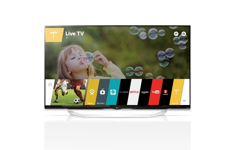 LG Ultra HD TV MIT 151 cm (60 Zoll) BILDSCHIRMDIAGONALE, SMART TV, 4K-IPS-PANEL UND ULTRA SLIM DESIGN , 60UF8579