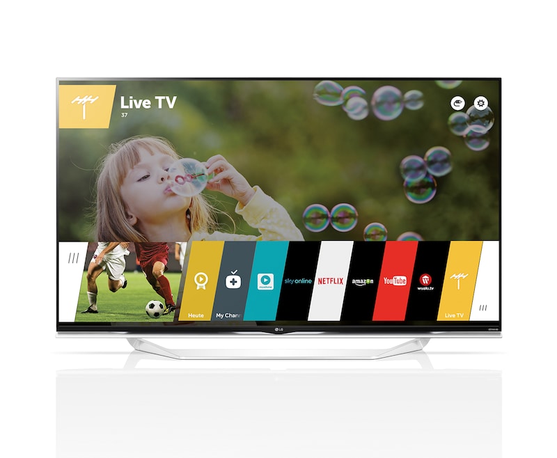 LG Ultra HD TV MIT 151 cm (60 Zoll) BILDSCHIRMDIAGONALE, SMART TV, 4K-IPS-PANEL UND ULTRA SLIM DESIGN , 60UF8579